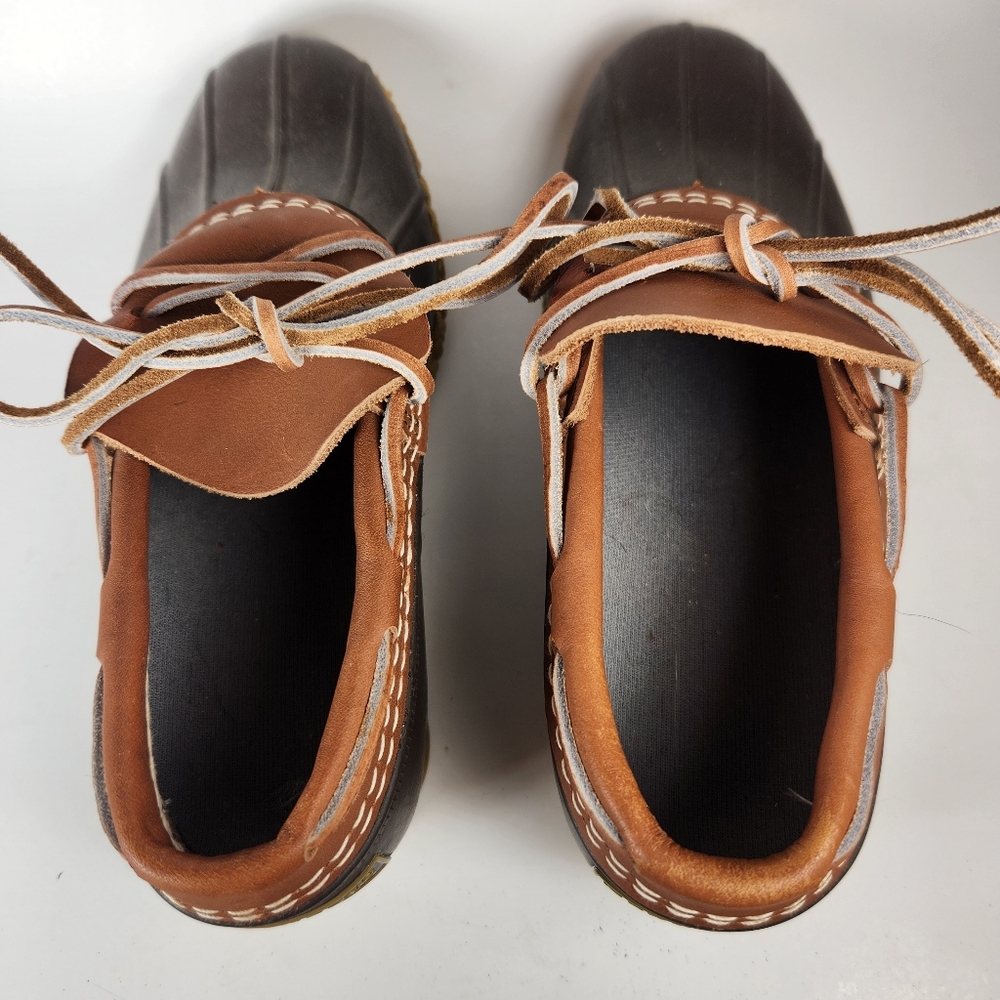 L.L. BEAN Bean Boots Women's Size 6 Brown Leather Outdoors Classic - Picture 7 of 10